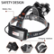 SuperBright Headlamp LED Flashlight Headlight Torch For Outdoor Hiking Running Camping 1