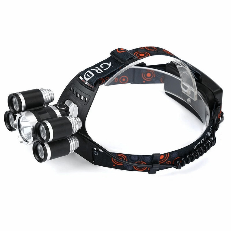 SuperBright Headlamp LED Flashlight Headlight Torch For Outdoor Hiking Running Camping 0