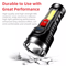 Extra Bright 4Mode Waterproof Tactical Lantern Rechargeable Torch LED Headlamp For Outdoor Activiti 2