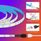 RGB Waterproof LED SMD Flexible Strip Light With Remote Control For Home Decoration 5