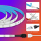 RGB Waterproof LED SMD Flexible Strip Light With Remote Control For Home Decoration 5