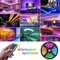 RGB Waterproof LED SMD Flexible Strip Light With Remote Control For Home Decoration 8