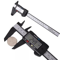 digital vernier caliper carbon fiber electronic micrometer gauge lcd display