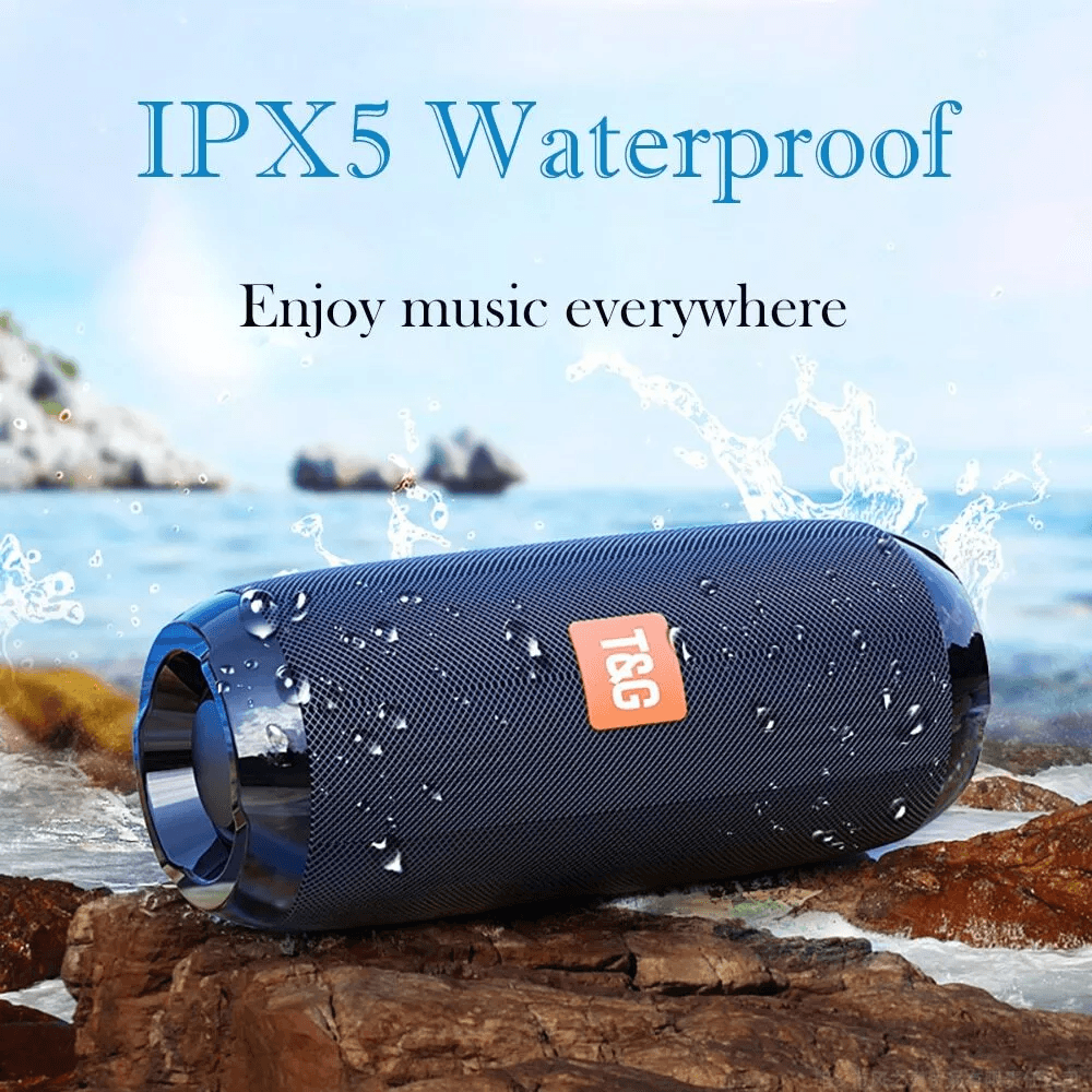 Bluetooth Wireless Portable Speaker Waterproof Stereo Bass 10m Range FM Radio TF Card Support 1