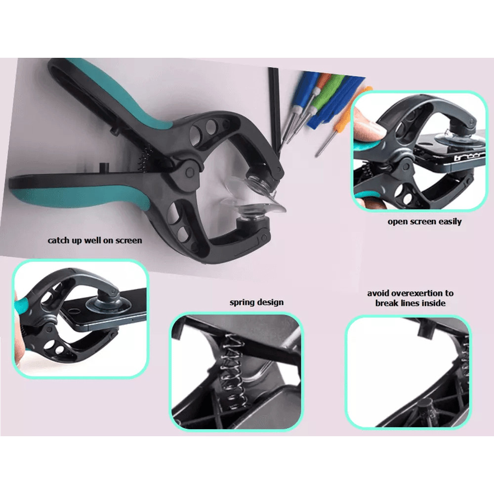 Phone Screen Opening Repair Tools Kit For IPhone Precision Screwdriver Set With Pry Tools Suction C 10