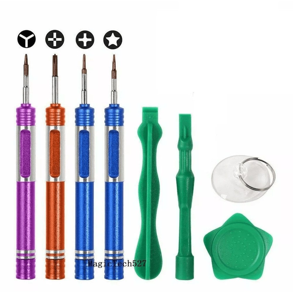 Phone Screen Opening Repair Tools Kit For IPhone Precision Screwdriver Set With Pry Tools Suction C 8