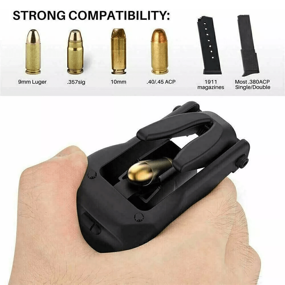Portable Raptor Universal Pistol Speed Loader For 9mm 40 45 10mm Fast Magazine Loader For Glock1911 4