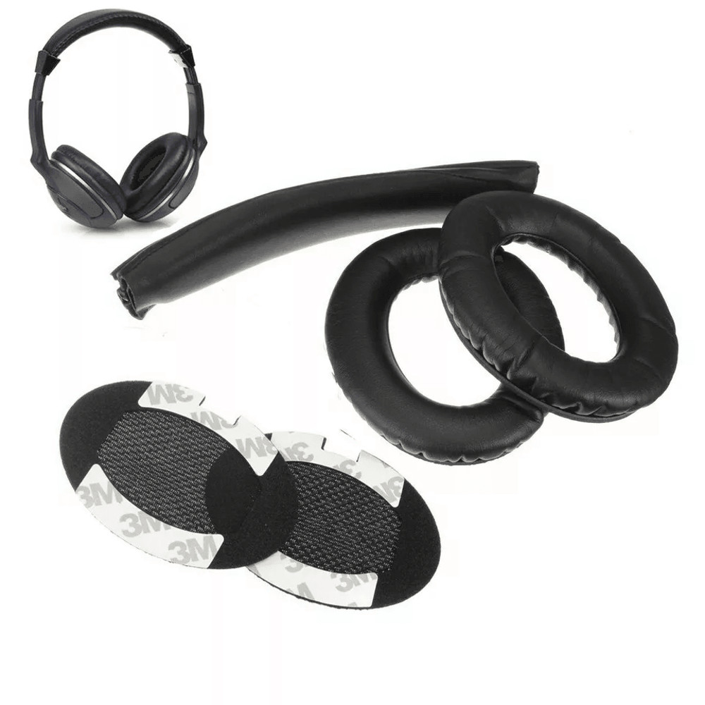 Headband Replacement Ear Pads For BOSE Quiet Comfort Durable Leather Foam Cushions Easy Installati 7