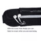 Waterproof Runner Waist Bum Bag Jogging Belt Zip Fanny Pack For Sports  Travel 2