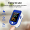 Finger Tip Pulse Oximeter Meter SpO2 Oxygen Saturation Heart Rate Monitor Portable Blood Oxygen Sen 1