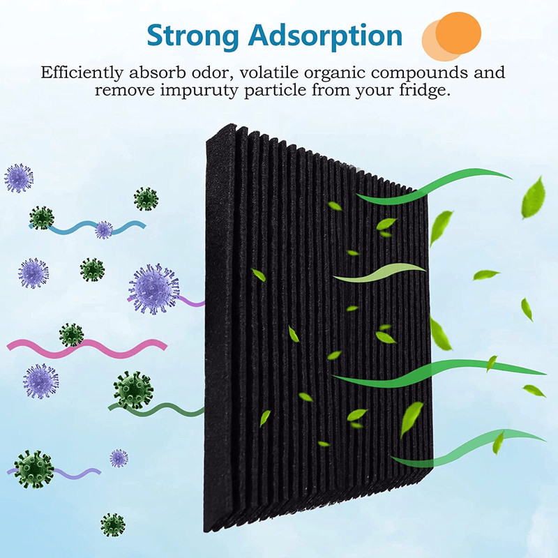 4Pack Fridge Air Filters Compatible With Frigidaire PAULTRA Electrolux EAFCBF Pure Air Ultra Repl 5