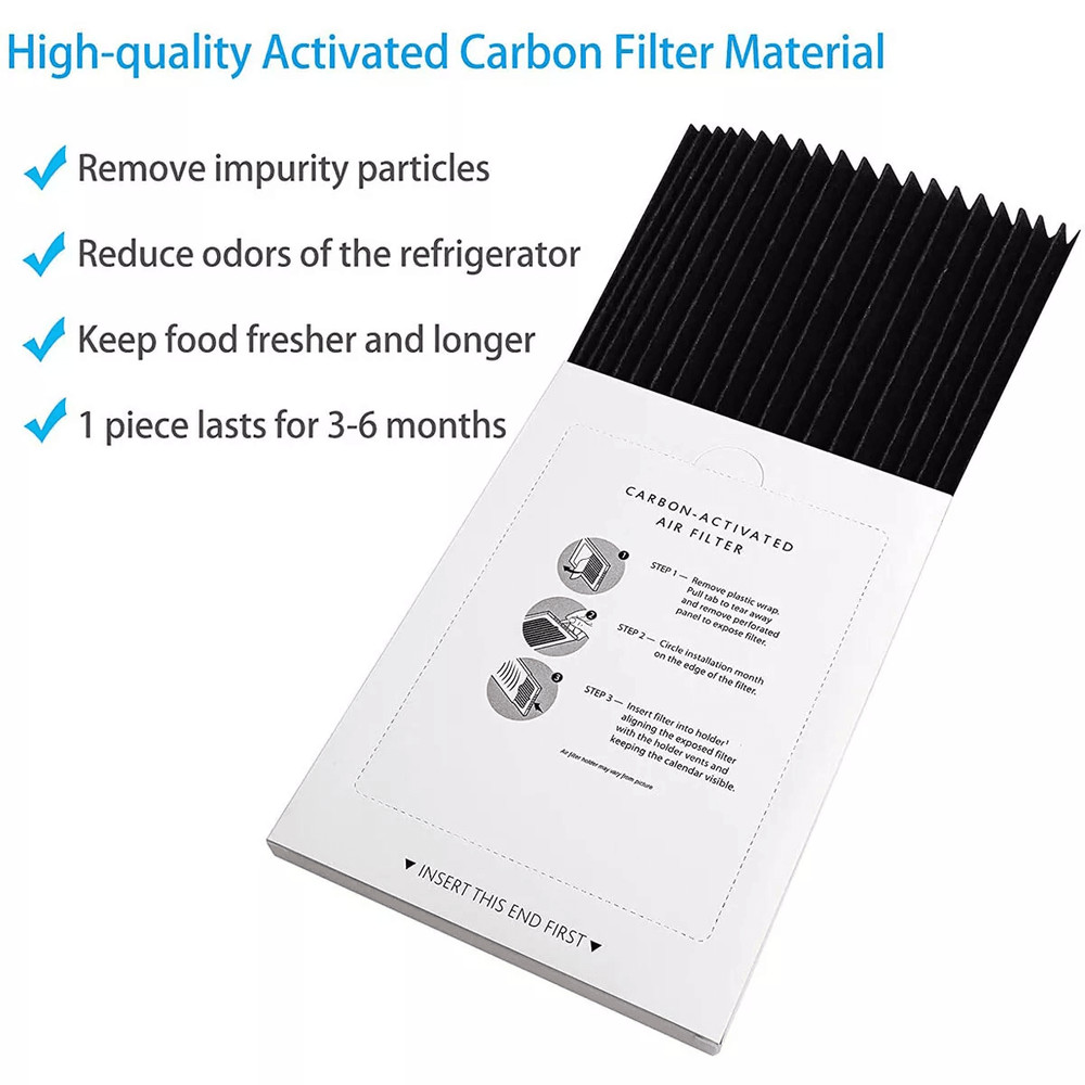 4Pack Fridge Air Filters Compatible With Frigidaire PAULTRA Electrolux EAFCBF Pure Air Ultra Repl 1