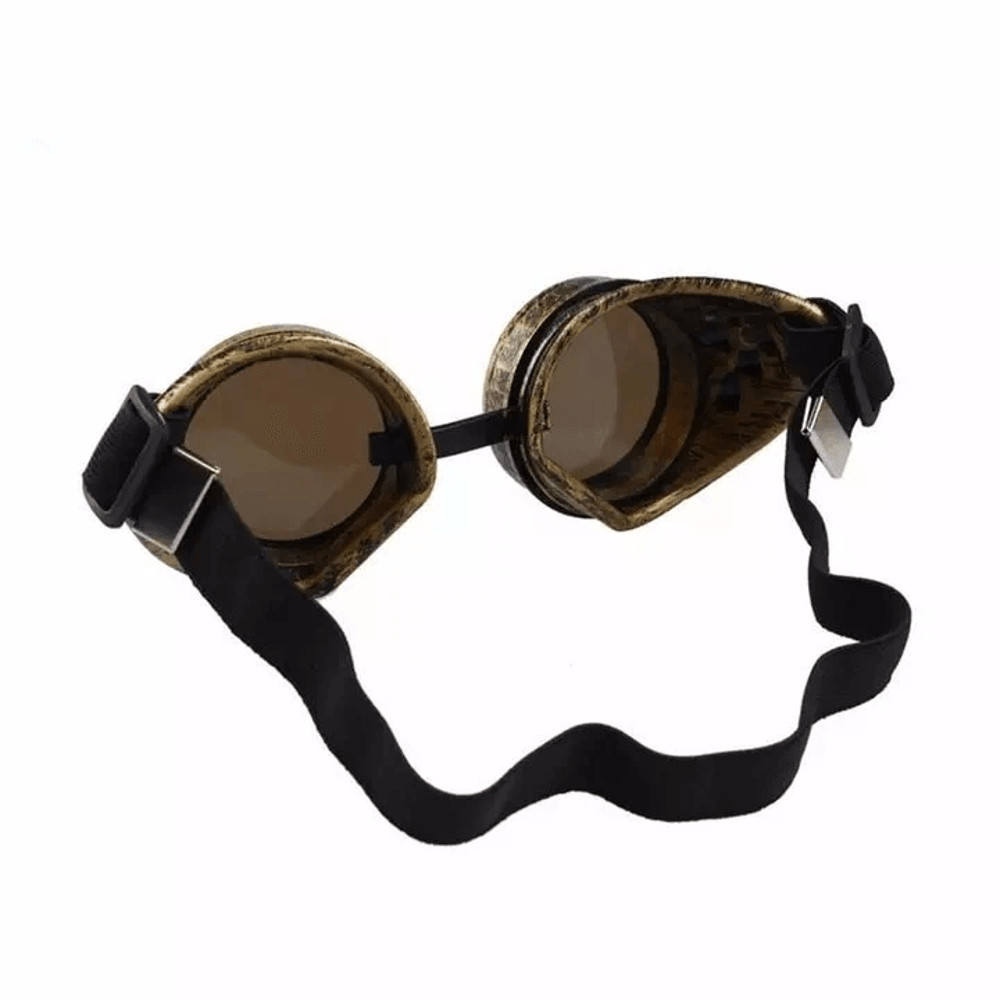 Aviation Biker Goggles Motorcycle Riding Windproof Steampunk SunGlasses For Outdoor Sports Cosplay  5