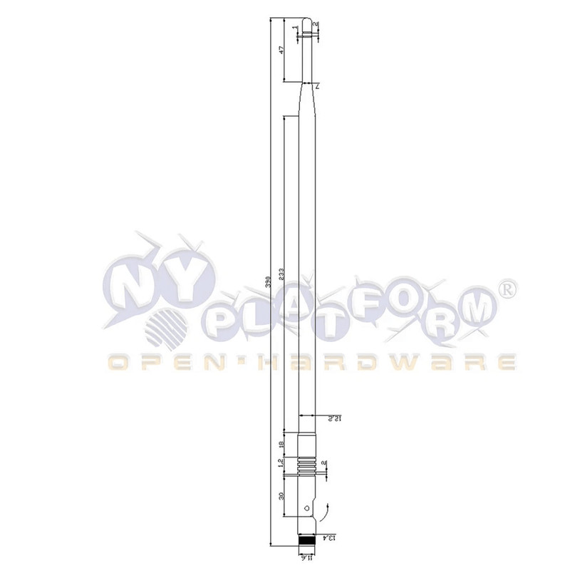 Dual Band RPSMA Antenna For WiFi Router Or Card High Gain Wireless Antenna With RPSMA Connector 5
