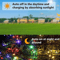 LED Solar String Lights Outdoor Garden Party Decor Waterproof Fairy Wedding Lamp Adjustable Solar P 8