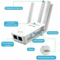Dual Band WiFi Range Extender Repeater Wireless Amplifier With Gigabit Router Signal Booster For Ho 3