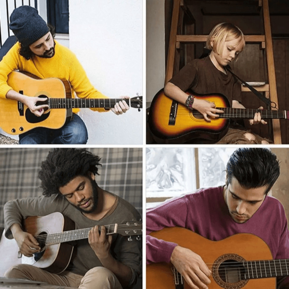 Steel String For Acoustic Guitar Guitar Strings Replacement RustResistant Durable Acoustic Guitar A 2