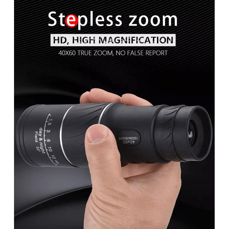 Monocular Binoculars With Night Vision Prism High Power Waterproof Lens For Bird Watching HuntingOu 0