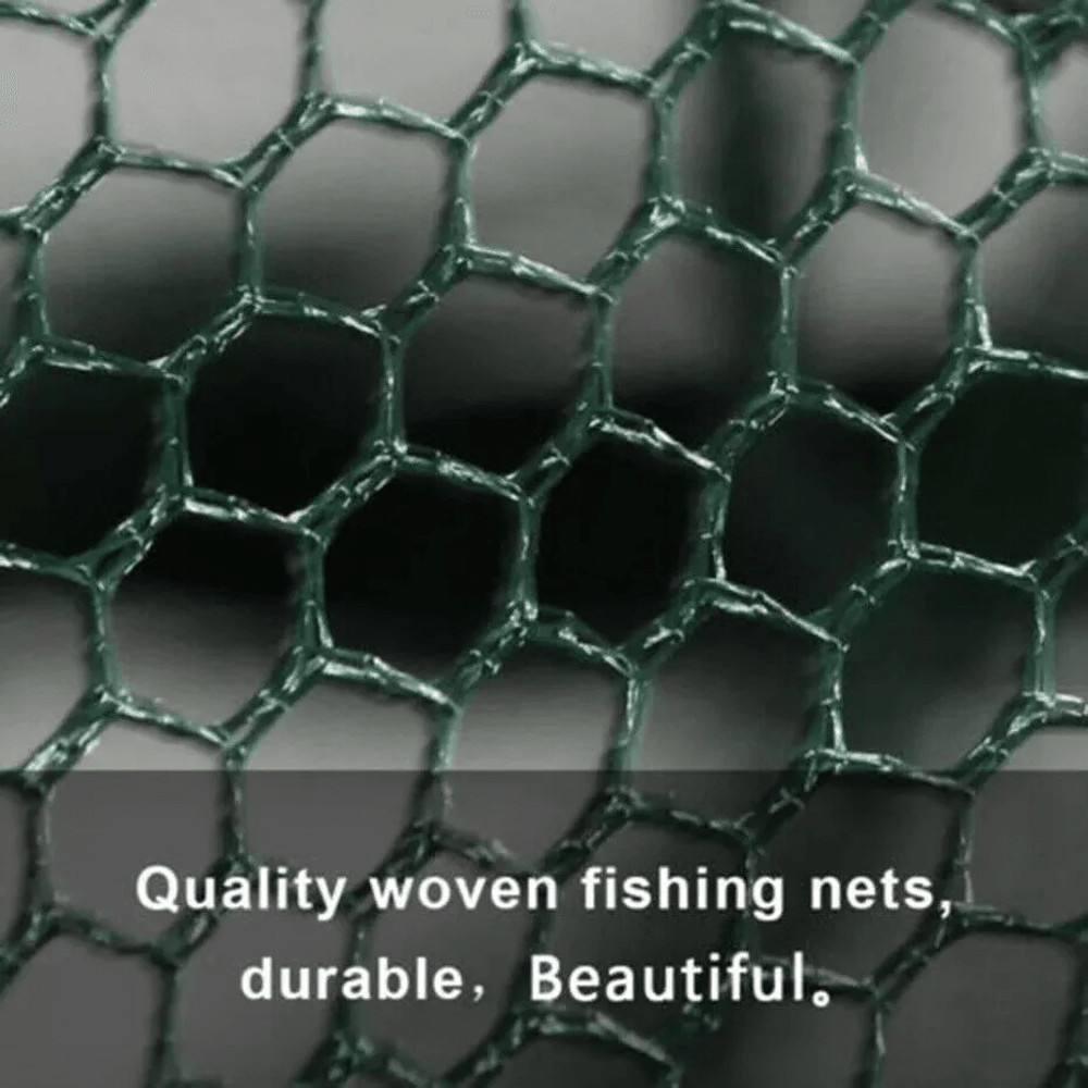 Foldable Fishing Bait Trap Net For Crab Crawdad Shrimp Fish Minnow  Portable Cast Dip Cage Easy To  8