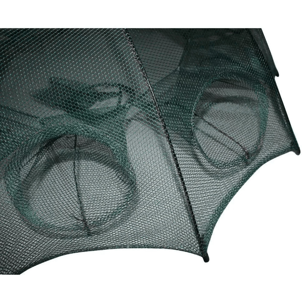 Foldable Fishing Bait Trap Net For Crab Crawdad Shrimp Fish Minnow  Portable Cast Dip Cage Easy To  7