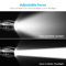 SuperBright Tactical Flashlight Five Modes LED Zoomable Torch Searchlight Compact Waterproof Flashl 7
