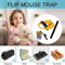 Mouse Rat Trap Flip Slide Bucket Lid Reusable Humane Mousetrap For Indoor Outdoor Rodent Control 10