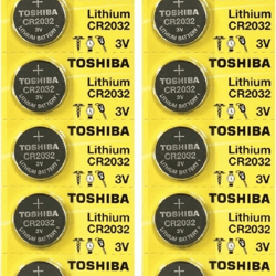 cr2032 3v lithium coin cell battery – compatible with br2032, dl2032 – ideal for watches, remotes, and more