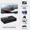 4 Port HDMI 4K Hub Multi Splitter Amplifier 1 In 4 Out Supports 3D HD 1080P For HDTV Monitor PS3 2