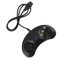 Old School Classic New Button Game Pad Controller For SEGA Genesis Black Button Replacement Control 4
