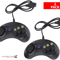 Old School Classic New Button Game Pad Controller For SEGA Genesis Black Button Replacement Control 0