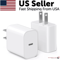 Super Fast Charger Type C For IPhone USBC 20W PD Wall Adapter With Cable Fast Char 8