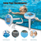 Digital Solar Powered Outdoor Floating Pool SPA Thermometer Waterproof Rainproof Hot Tub Pond Tempe 0