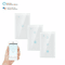 Gang WiFi Smart Wall Touch Light Switch Glass Panel Compatible With Alexa Google Assistant Remote C 8