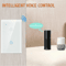 Gang WiFi Smart Wall Touch Light Switch Glass Panel Compatible With Alexa Google Assistant Remote C 6