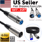 XLR Microphone MIC 3Pin Male To Female Cable Cord Shielded Balanced Audio Extension Cable For Mixer 0
