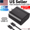 45W USBC Super Fast Wall Charger With 10FT USBC To USBC Cable For Samsung Galaxy S20 S21 Tab S8 Fas 0