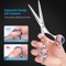 Professional Hair Cutting Thinning Scissors Set Premium Stainless Steel Hairdressing Salon Kit For 4