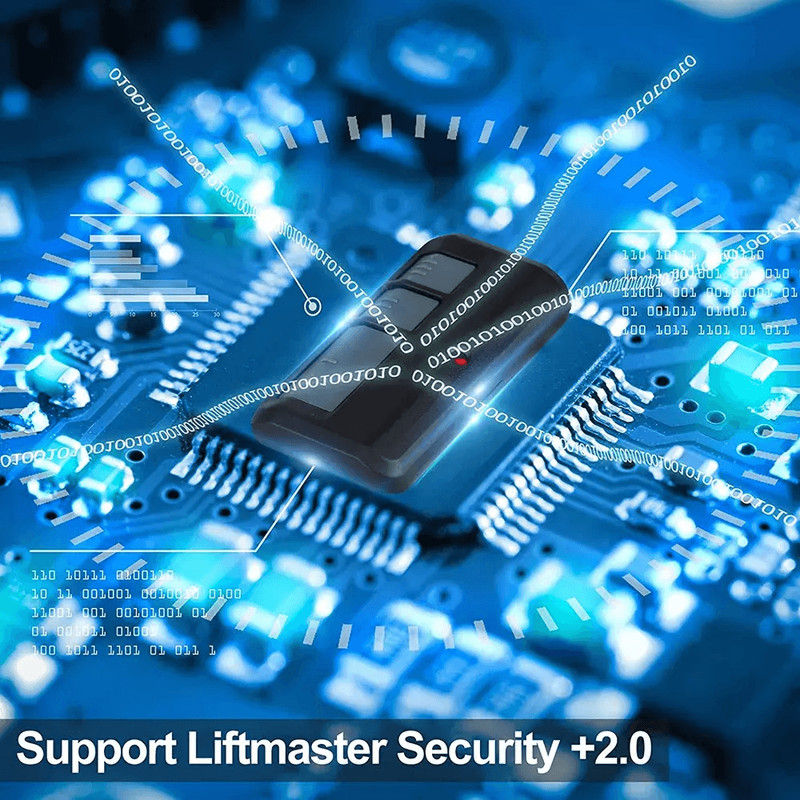 2 Pack Garage Door Opener Remote Compatible With Chamberlain LiftMaster Craftsman 893LM 953EVP2 Lea 6