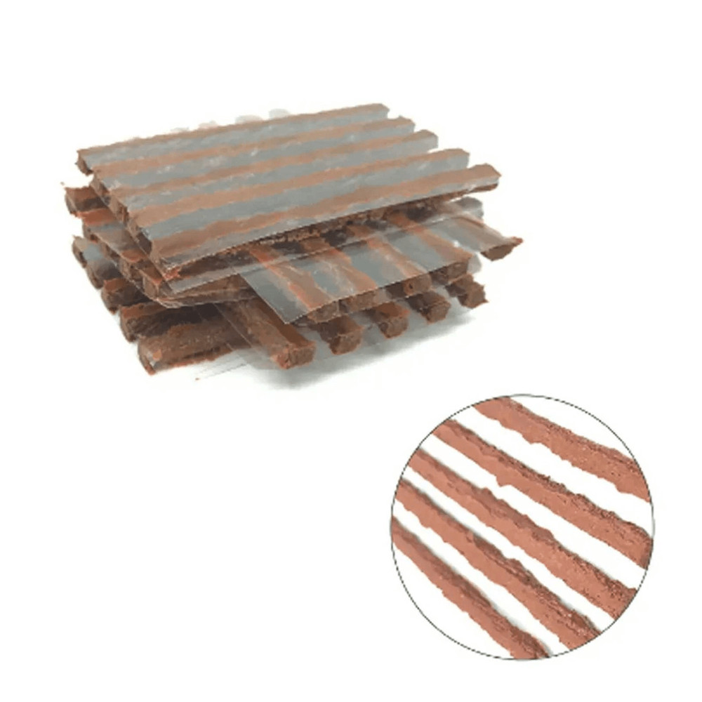 65pc Tire Repair Kit For Car Truck Motorcycle HeavyDuty DIY Flat Tire Plug Patch Kit With THandle T 7
