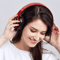 Super Bass Wireless Bluetooth Headphones Foldable Stereo Over Ear Earphones With Mic LED Light For  5
