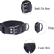 Wide Tactical Heavy Duty Nylon Large Dog Collar Military Style With Metal Buckle For Big Dogs Neopr 11