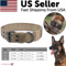 Wide Tactical Heavy Duty Nylon Large Dog Collar Military Style With Metal Buckle For Big Dogs Neopr 6