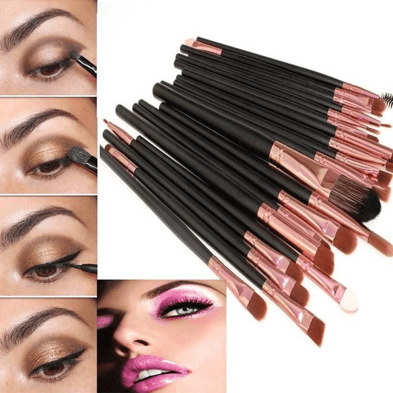 20pcs Makeup Brushes Kit Set For Powder Foundation Eyeshadow Eyeliner Lip Professional Cosmetic Br 6
