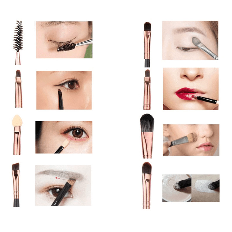 20pcs Makeup Brushes Kit Set For Powder Foundation Eyeshadow Eyeliner Lip Professional Cosmetic Br 7