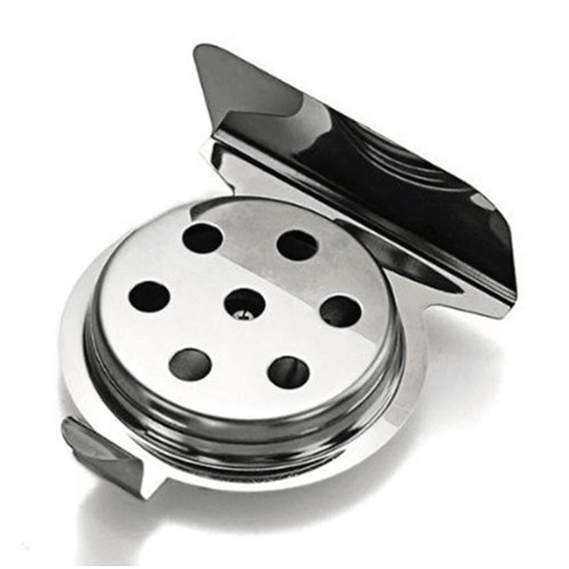 Stainless Steel Refrigerator Freezer Thermometer Dial Type Fridge Temperature Gauge With Hang Stand 3