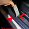 4pcs Rubber Car Door Sill Scuff Covers Black Door Panel Guards Protector Trim Anti Scratch Exterior 4