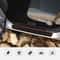 4pcs Rubber Car Door Sill Scuff Covers Black Door Panel Guards Protector Trim Anti Scratch Exterior 6