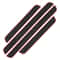 4pcs Rubber Car Door Sill Scuff Covers Black Door Panel Guards Protector Trim Anti Scratch Exterior 9