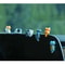 6pcs PVC Cartoon Cat Figurines Cute Car Dashboard Decor Plant Pot Screen Edge Decoration