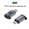 Micro To Mini USB Female Converters USB C Adapter For IPhone 1413 Xiaomi Samsung Lightning Male Ch 9